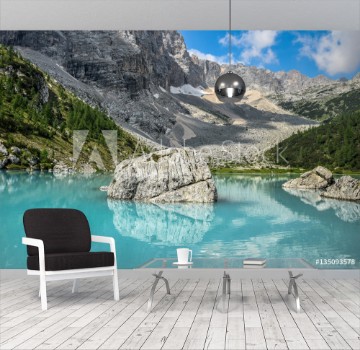 Picture of Sorapis Lake Dolomites Italy